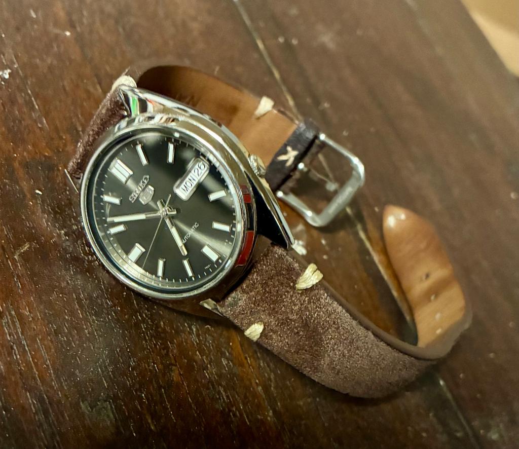 Seiko 5 (150€) en Sputnik 1957 (75€) automaat horloges, Staal, Verzenden, Polshorloge, Zo goed als nieuw