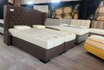 Perfecte Boxspring met Schramm matras  180x200, Tweepersoons, Ophalen of Verzenden, Zo goed als nieuw, 180 cm