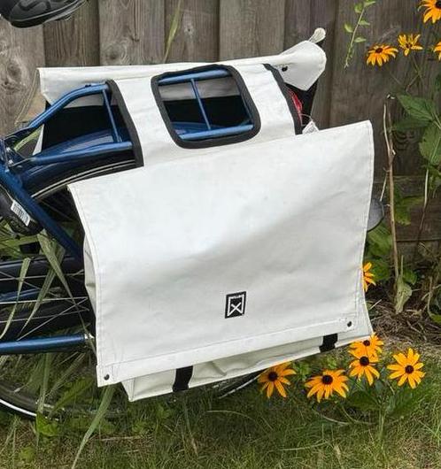 Willex Dubbele Fietstas, Fietsen en Brommers, Fietsaccessoires | Fietstassen, Gebruikt, Ophalen of Verzenden