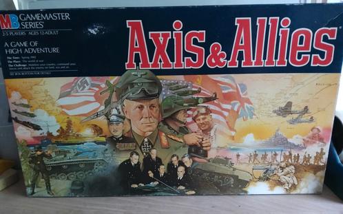 Axis & Allies MB - Strategisch Bordspel WOII, Verzamelen, Militaria | Tweede Wereldoorlog, Ophalen of Verzenden