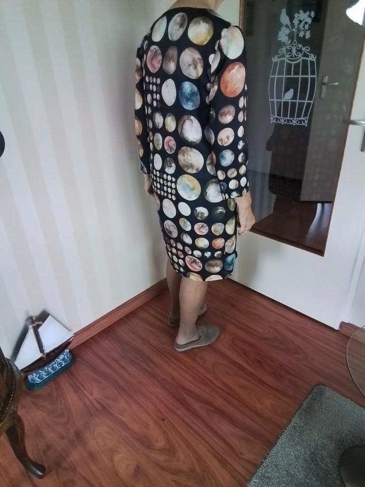 LILLY TIME Jurk Maat L - Feestelijk!, Kleding | Dames, Jurken, Zo goed als nieuw, Maat 42/44 (L), Overige kleuren, Knielengte