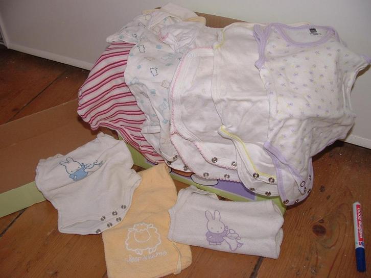 baby rompers in diverse maten en vormen vanaf 50 - 92, Kinderen en Baby's, Babykleding | Baby-kledingpakketten, Gebruikt, Overige maten