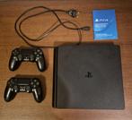 Sony PlayStation 4 Slim Console - 1 TB - Zwart, Spelcomputers en Games, Met 2 controllers, Zo goed als nieuw, 1 TB, Ophalen