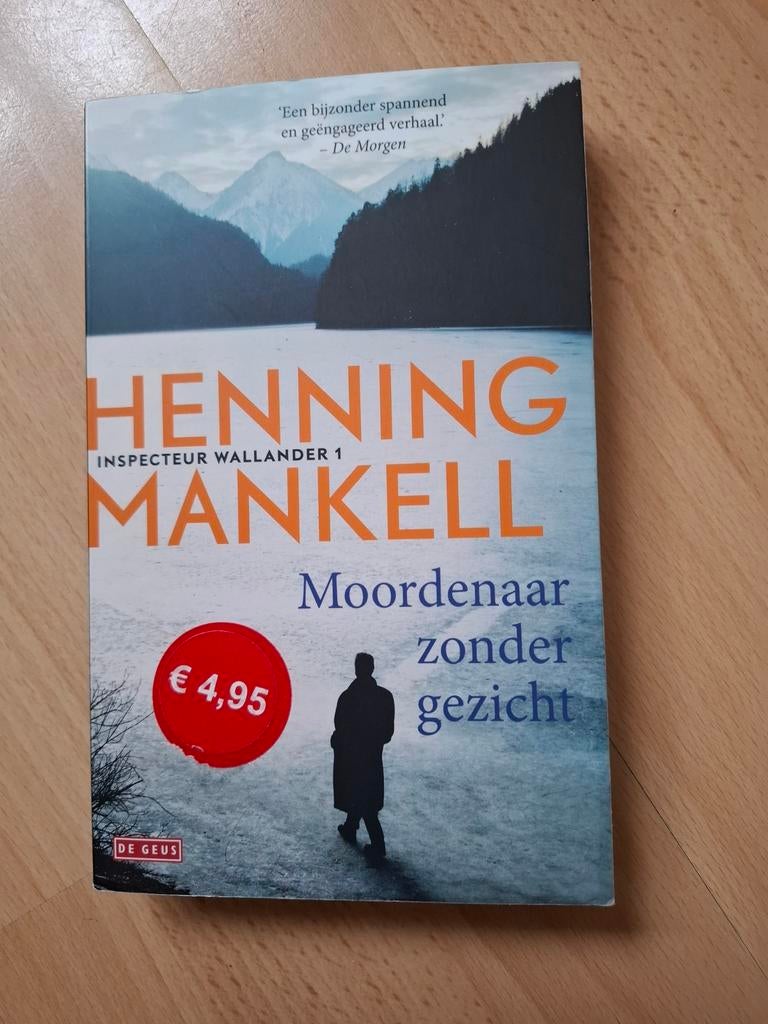 Henning Mankell Moordenaar zonder gezicht, Ophalen of Verzenden, Zo goed als nieuw