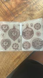 Clear stamp kerstbal 3 D, Hobby en Vrije tijd, Stempelen, Ophalen of Verzenden, Zo goed als nieuw, Clearstamp