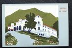 Serra Retreat Californie, originele zeefdruk (serigraph), Ongelopen, Gebouw, Verzenden