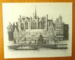 Mirakel van Amsterdam. Prachtige prent van Valentine Efiong., Verzamelen, Ophalen of Verzenden, Zo goed als nieuw, Gebouw, Prent