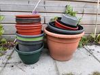 Plastic Bloempotten gratis afhalen, Tuin en Terras, Bloempotten, Ophalen, Kunststof, Gebruikt, Rond