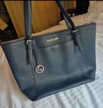 Donkerblauwe Michael Kors tas, Ophalen of Verzenden, Gebruikt, Blauw, Handtas