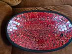 Mooie decoratieve schaal met mozaïek, Ophalen, Schaal, Zo goed als nieuw, Ovaal