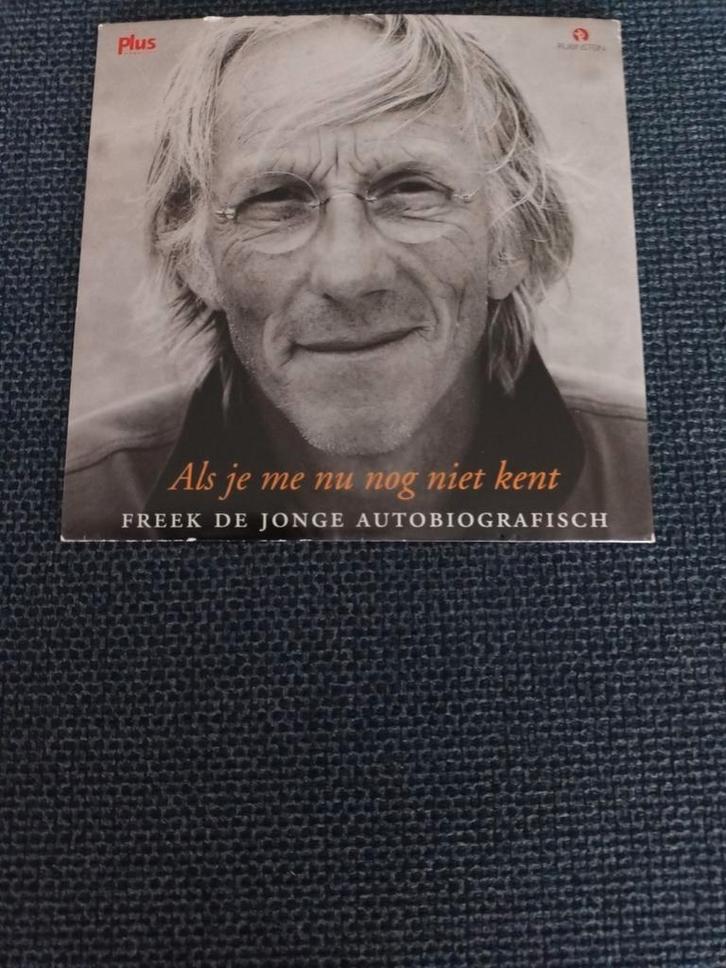 Als je me nu nog niet kent - FREEK DE JONGE AUTOBIOGRAFISCH, Boeken, Luisterboeken, Cd, Volwassene, Ophalen of Verzenden