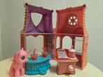 My Little Pony Poppenhuis met Accessoires, Kinderen en Baby's, Speelgoed | Poppenhuizen, Verzenden, Zo goed als nieuw, Poppenhuis