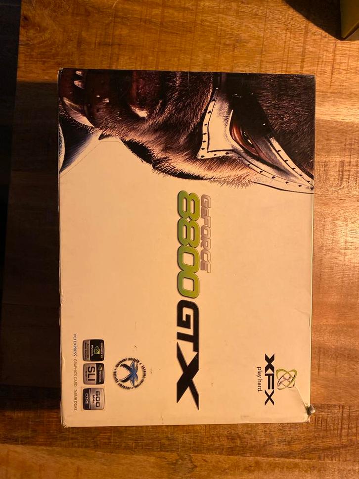 XFX Geforce 8800 GTX - Compleet in Doos!, Computers en Software, Videokaarten, Gebruikt, Nvidia, PCI-Express 1.0, GDDR3, DVI, Ophalen of Verzenden