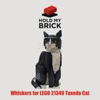 Whiskers for LEGO 21349 Tuxedo Cat, Ophalen of Verzenden, Nieuw, Complete set, Lego