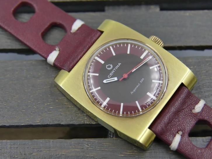 Certina Argonaut horloge 1968 über-cool Rolex Omega, Sieraden, Tassen en Uiterlijk, Horloges | Heren, Gebruikt, Polshorloge, Overige merken