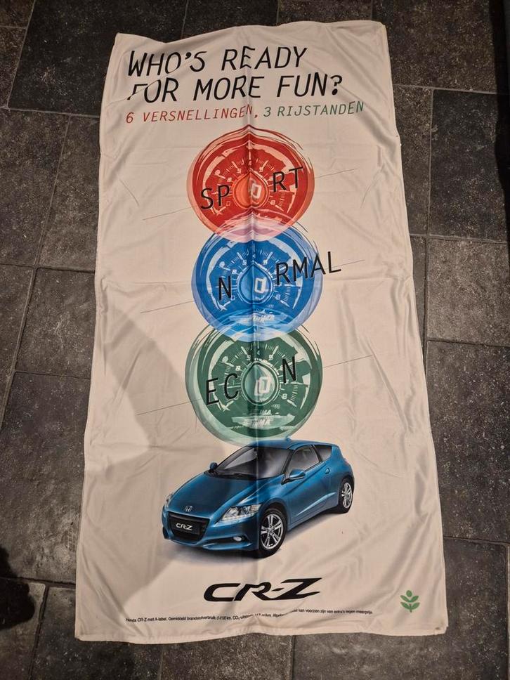 Honda Banners / Spandoeken - Collectie, Hobby en Vrije tijd, Modelbouw | Overige, Gebruikt, Ophalen of Verzenden