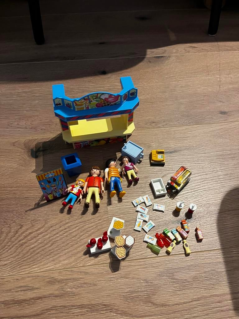 Playmobil Summer Fun 5555 Snoepkraam, Ophalen of Verzenden, Zo goed als nieuw, Complete set