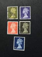 Engeland UK kopjes ve Koningin Elisabeth gestempeld, Ophalen of Verzenden, Gestempeld