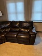 Lederen Hoeksalon - Comfortabel en Stijlvol, Huis en Inrichting, 250 tot 300 cm, Gebruikt, Hoekbank, Ophalen of Verzenden