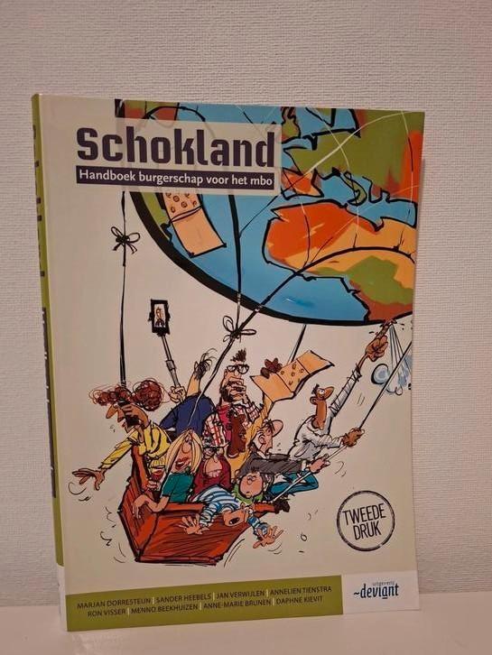 Ron Visser - Schokland handboek, Boeken, Schoolboeken, Zo goed als nieuw, Nederlands, Overige niveaus, Ophalen of Verzenden