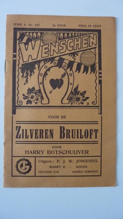 boekje Harry Botschuijer opa van Andre Hazes vintange antiek, Verzamelen, Overige Verzamelen, Zo goed als nieuw, Ophalen