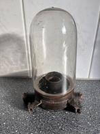 Antieke stallamp bakeliet, Antiek en Kunst, Antiek | Lampen, Ophalen of Verzenden