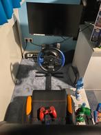 Racestoel met ps4 en monitor, Computers en Software, Ophalen, Zo goed als nieuw