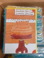 138 stuks wenskaarten Dikkie Dik., Diversen, Wenskaarten, Ophalen, Nieuw