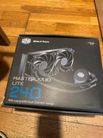 Cooler Master MasterLiquid Lite 240 voor intel, amd compleet, Ophalen of Verzenden, Zo goed als nieuw, Waterkoeling