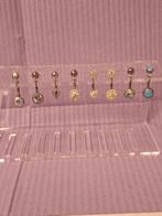 Navel piercings titanium, Sieraden, Tassen en Uiterlijk, Piercings, Nieuw, Ophalen of Verzenden, Met strass, Overige materialen