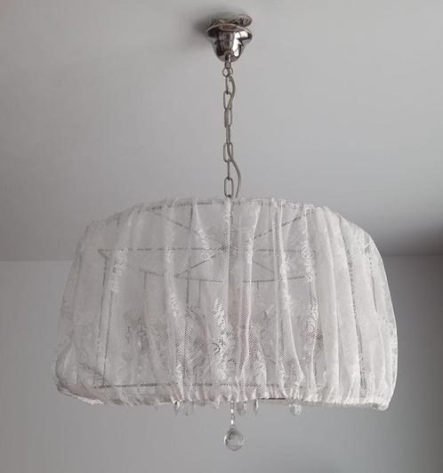 Maria Theresa Kroonluchter | 5-lichts | met lampekap, Huis en Inrichting, Lampen | Kroonluchters, Gebruikt, Glas, Kunststof, Stof