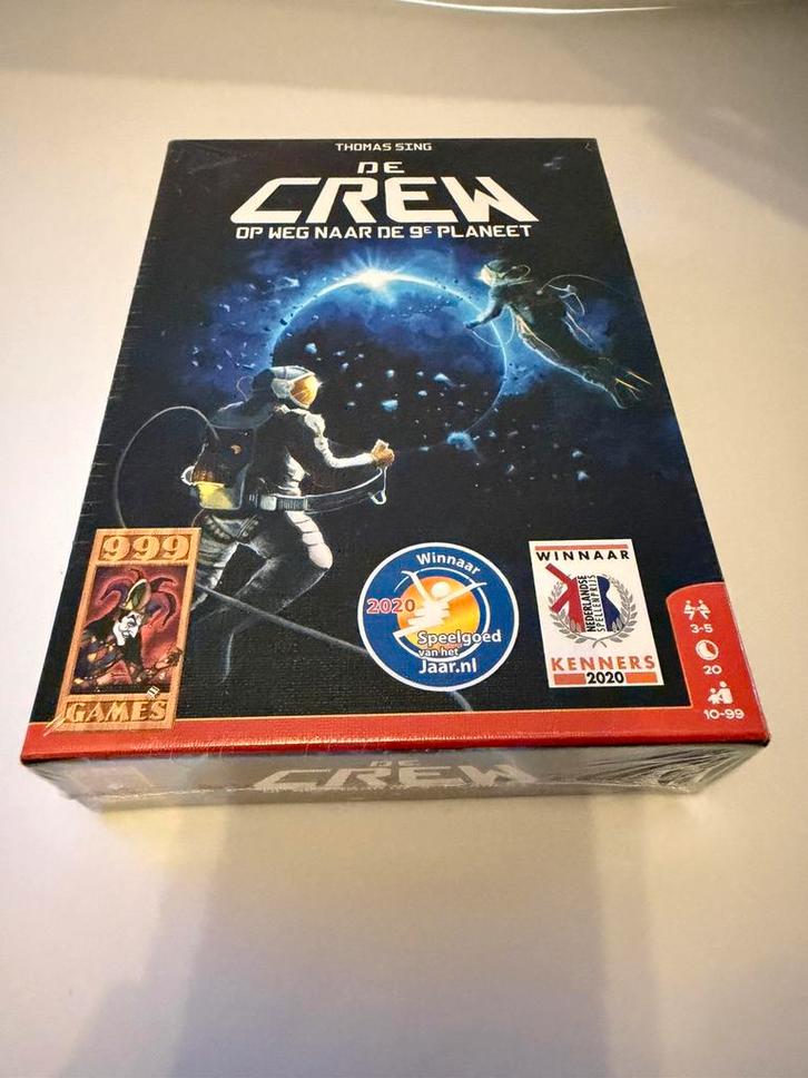 De Crew – Op weg naar de 9e planeet (999 Games), Hobby en Vrije tijd, Gezelschapsspellen | Kaartspellen, Zo goed als nieuw, Verzenden