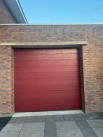 Sectionale garagedeur Hormann promatic bordeaux rood, Ophalen, Gebruikt