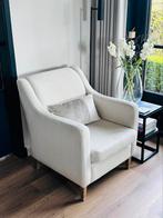 Twee beige Olav fauteuils, Huis en Inrichting, Ophalen, Eenpersoons, 75 tot 100 cm, Zo goed als nieuw