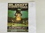 HARDCORE FLYER  BLOODY CHRISTMAS, Verzamelen, Posters, Ophalen of Verzenden, Zo goed als nieuw