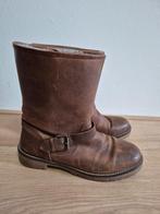 Sch125 - Bruine leren Human Nature laarzen maat 41 (1), Ophalen of Verzenden, Schoenen