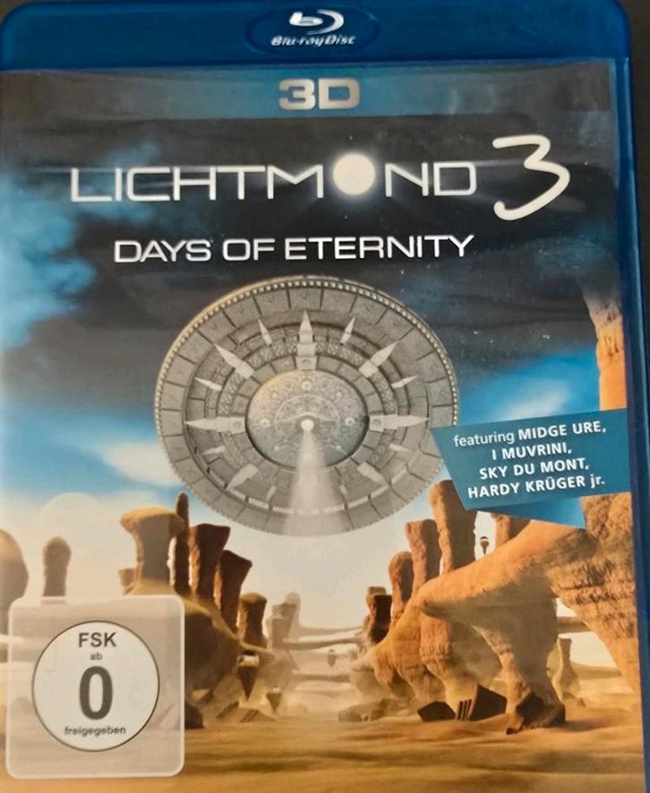 Lichtmond 3 Days of Eternity 3D blu-ray, Cd's en Dvd's, Blu-ray, Muziek en Concerten, 3D, Ophalen of Verzenden