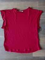 Rood shirt van Mango. Maat S, Kleding | Dames, Mango, Ophalen of Verzenden, Zo goed als nieuw, Korte mouw