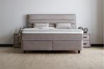 Maya 2-persoons opbergbed - Taupe, Huis en Inrichting