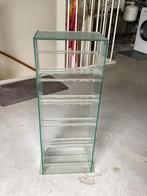 Glazen CD-rek, Huis en Inrichting, Woonaccessoires | Cd- en Dvd-rekken, Ophalen, 75 tot 150 discs, Cd's, Glas