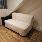 Ikea Lycksele 2 sitter sofa bed, 190 cm of minder, Crème, 140 cm, Zo goed als nieuw