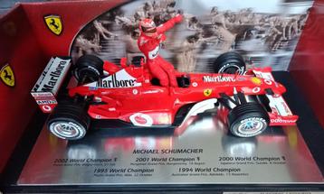 Ferrari F2002 M. Schumacher 5 times World Champion F1 1/18 beschikbaar voor biedingen