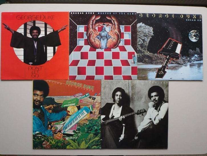 LP verzameling George Duke, Cd's en Dvd's, Vinyl | Jazz en Blues, Gebruikt, Jazz, 1960 tot 1980, 12 inch, Verzenden