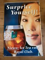 Ice tea Abri vintage reclame poster, Rechthoekig Staand, Deurposter of groter, Nieuw, Ophalen of Verzenden