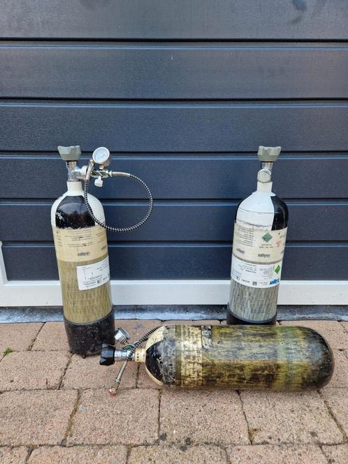 5L & 7L carbon flessen pcp, Sport en Fitness, Schietsport-accessoires, Zo goed als nieuw, Ophalen of Verzenden