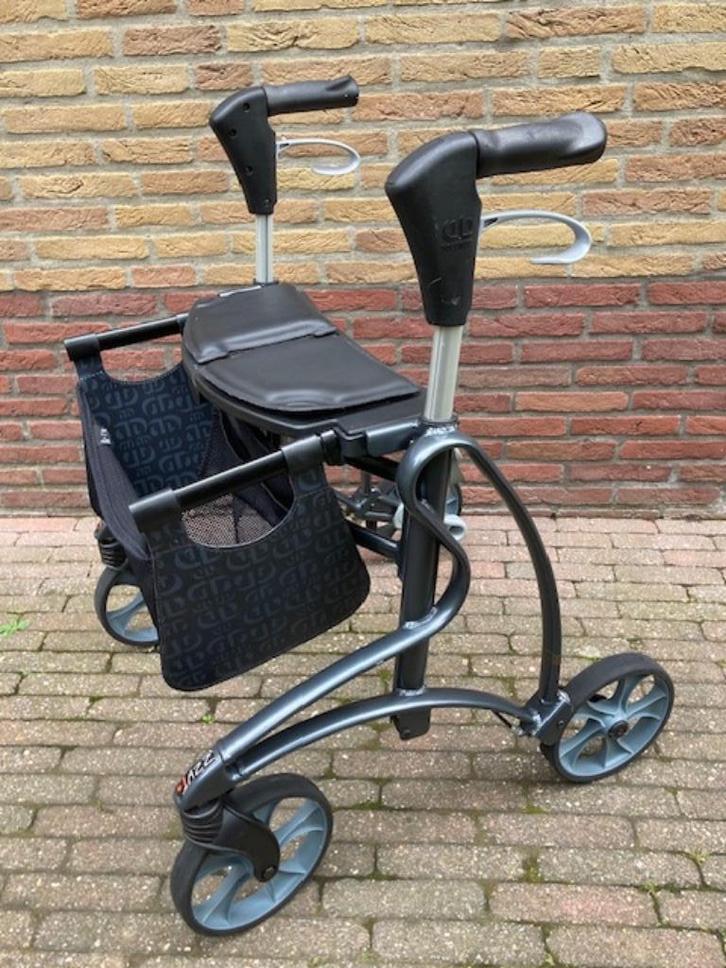 Design rollator Dolomite Jazz 610  zo goed als nieuw, Diversen, Rollators, Zo goed als nieuw, Lichtgewicht, Opvouwbaar, Ophalen of Verzenden