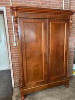 Mahonie houten kast te koop (gebruikt), Antiek en Kunst, Antiek | Meubels | Kasten, Ophalen