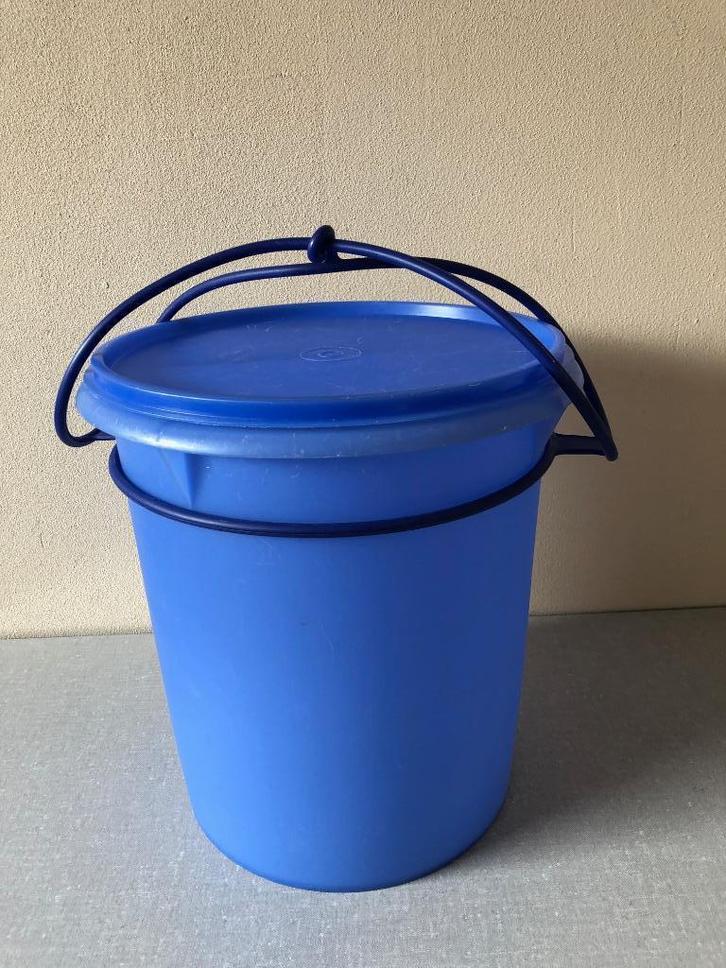 Z.G.A.N. wasemmer - was wonder emmer + hengsel TUPPERWARE, Huis en Inrichting, Keuken | Tupperware, Zo goed als nieuw, Overige typen