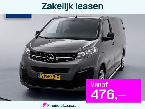 Opel Vivaro 2.0 CDTI Dubbele Cabine 145pk automaat Navigatie, Auto's, Bestelauto's, Bedrijf, Lease, Financial lease, ABS, Achteruitrijcamera