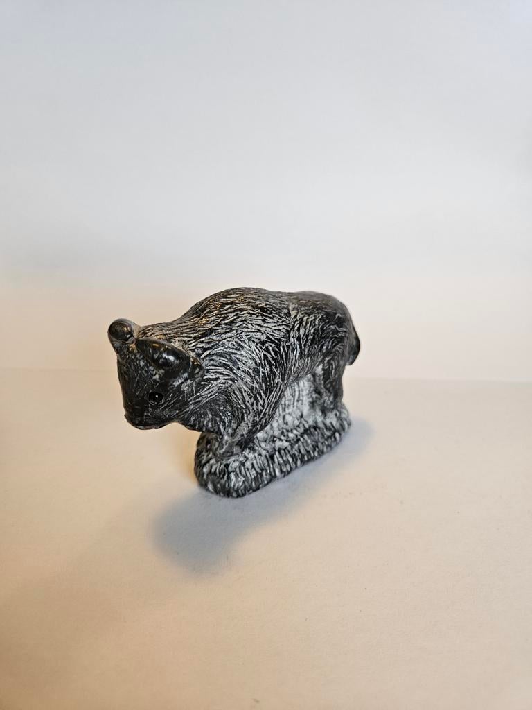 Vintage buffel beeldje van the wolf sculptures, Ophalen of Verzenden, Gebruikt, Dier